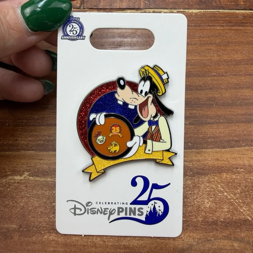Disney Celebrating 25 Years of Pin Trading Goofy as Scoop Sanderson Pin